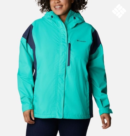 Women's Columbia Hikebound Jackets Turquoise | Plus Size CA-N436C